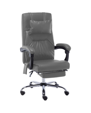 Chaise de bureau de massage Anthracite Similicuir | Mobilier & Déco