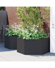 Jardinières de jardin 2 pcs anthracite PP | Mobilier & Déco