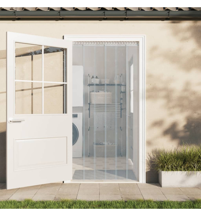 Rideau de porte transparent 300 mmx2,6 mm 10 m PVC | Mobilier & Déco