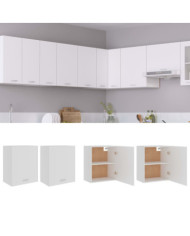 Armoires suspendue "Lyon"s 2 pcs Blanc 50x31x60 cm | Mobilier & Déco