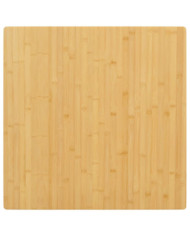Dessus de table 70x70x2,5 cm bambou | Mobilier & Déco