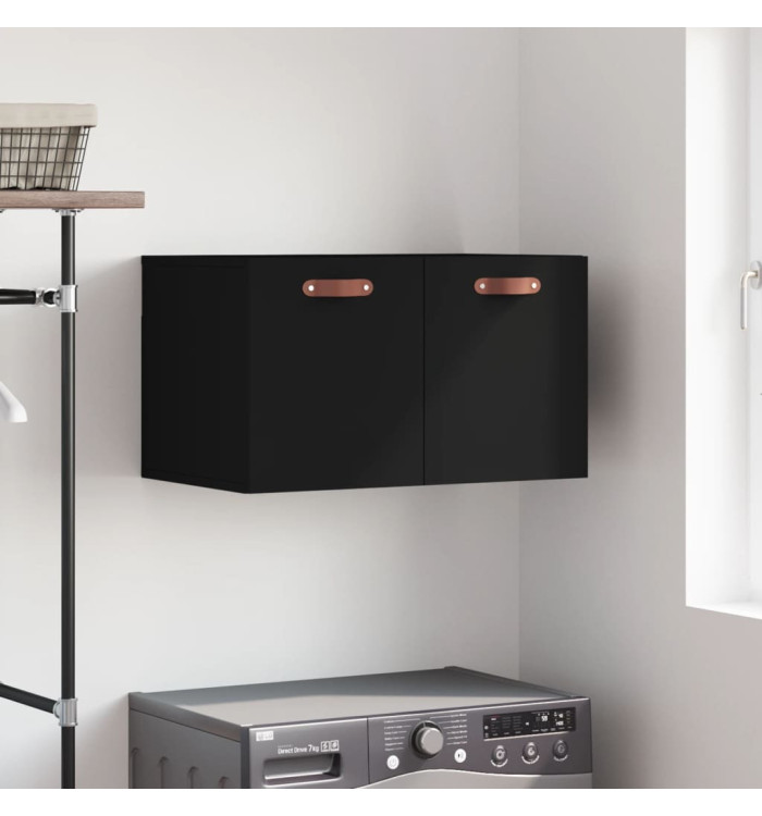 Armoire murale Noir 60x36,5x35 cm Bois d'ingénierie | Mobilier & Déco