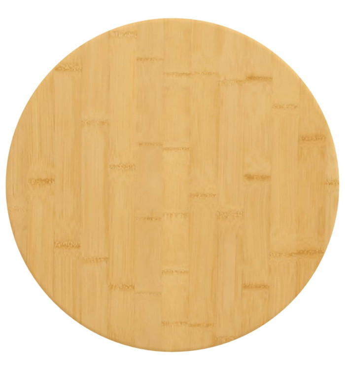 Dessus de table Ø50x1,5 cm bambou | Mobilier & Déco