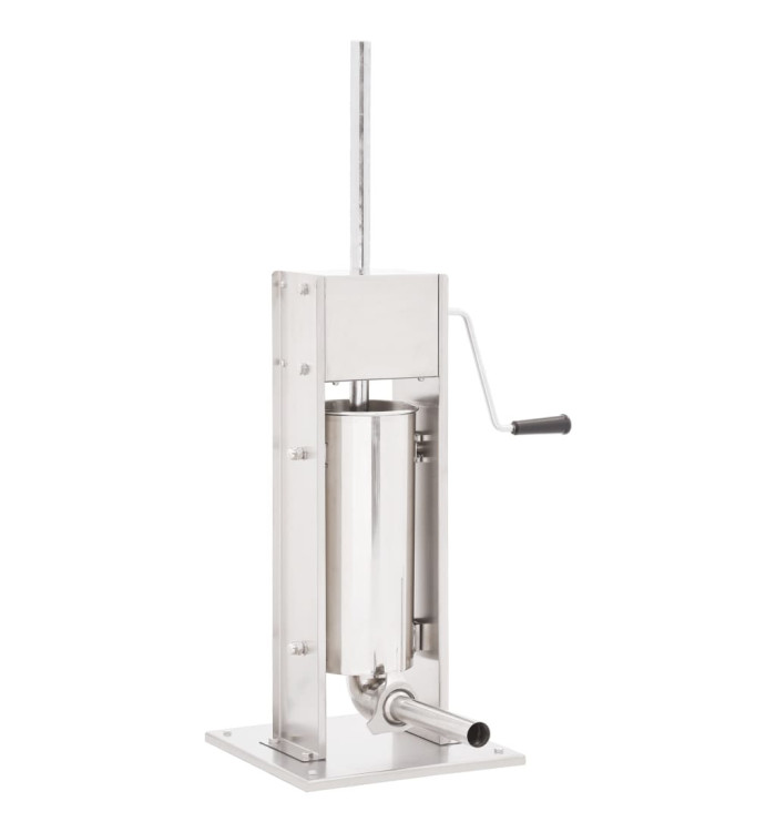 Poussoir à saucisse manuel Argenté 5 L Acier inoxydable | Mobilier & Déco