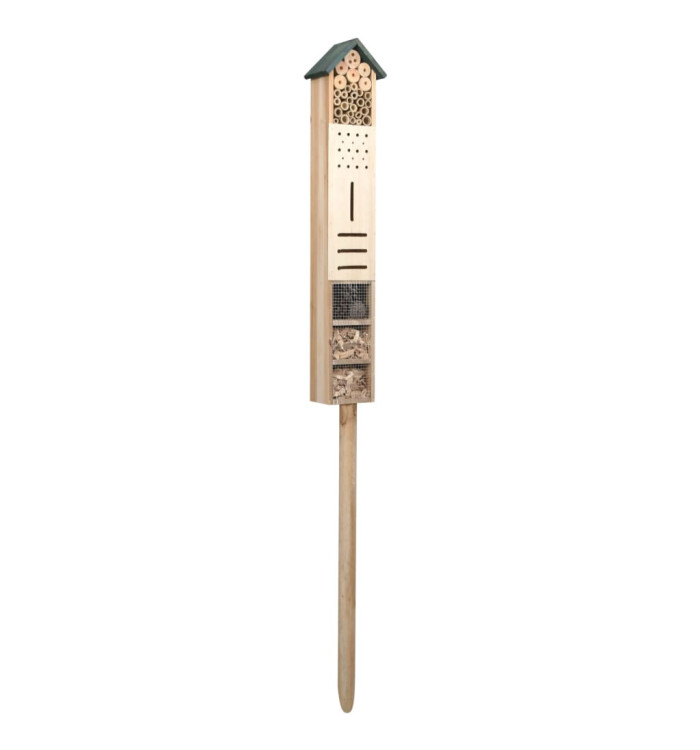 Hôtel à insectes 15x11x150 cm Bois de sapin | Mobilier & Déco