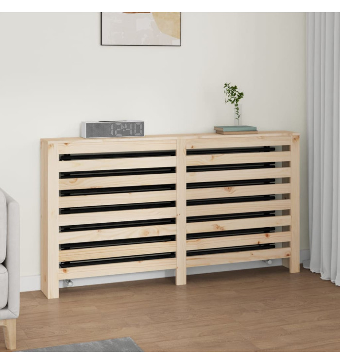 Cache-radiateur 153x19x84 cm Bois massif de pin | Mobilier & Déco