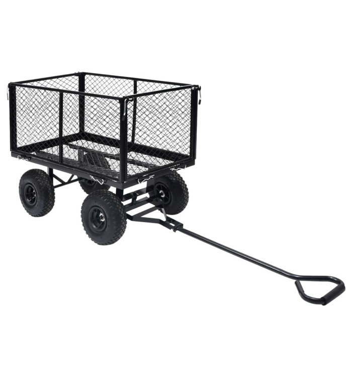 Chariot à main de jardin Noir 350 kg | Mobilier & Déco