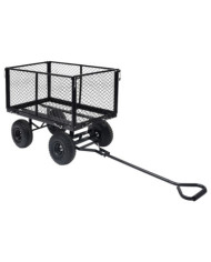 Chariot à main de jardin Noir 350 kg | Mobilier & Déco