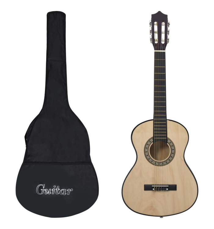 Guitare classique avec sac pour débutants et enfants 1/2 34" | Mobilier & Déco