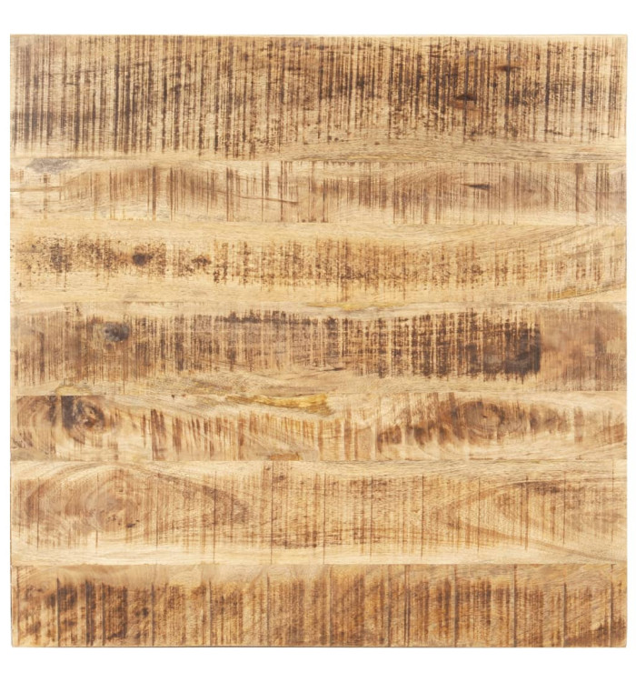 Dessus de table Bois de manguier solide 15-16 mm 60x60 cm | Mobilier & Déco