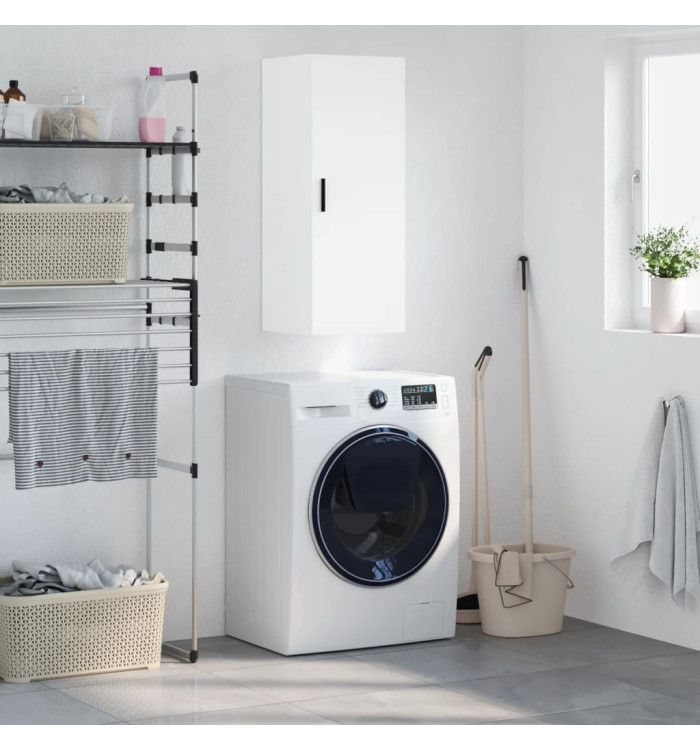 Armoire murale blanc 34,5x34x90 cm | Mobilier & Déco