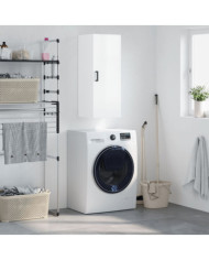 Armoire murale blanc brillant 34,5x34x90 cm | Mobilier & Déco