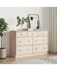 Commode ALTA 112x35x73 cm bois massif de pin | Mobilier & Déco