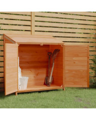 Remise de jardin Marron 102x52x112 cm Bois de sapin solide | Mobilier & Déco