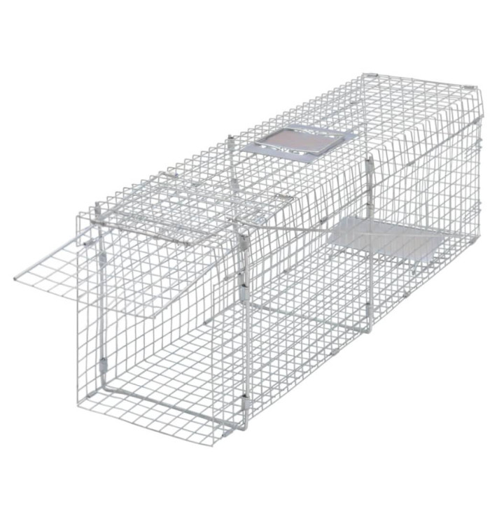 Piège à animaux galvanisé 100 cm | Mobilier & Déco
