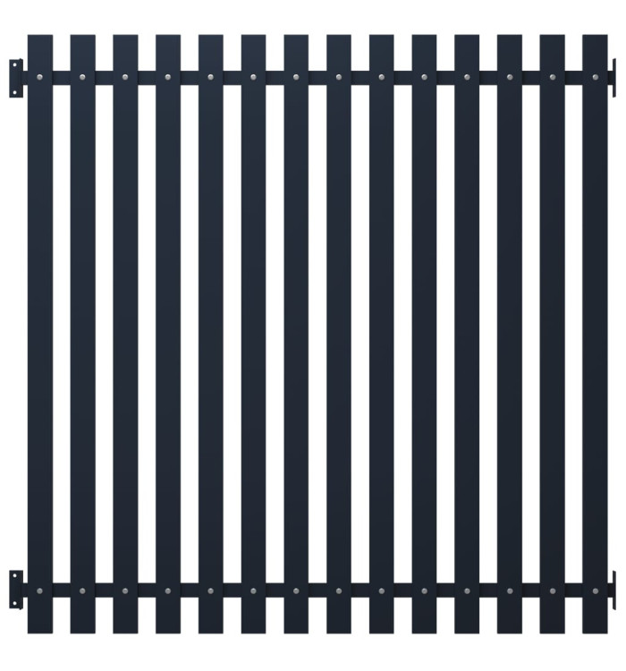 Panneau clôture Anthracite 170,5x170 cm Acier enduit de poudre | Mobilier & Déco