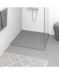 Receveur de douche SMC Gris 90x80 cm | Mobilier & Déco