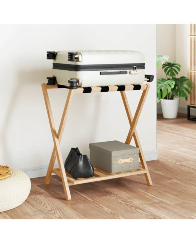 Porte-bagages 68x38x58 cm bambou | Mobilier & Déco