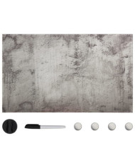 Tableau noir magnétique mural Verre 100x60 cm | Mobilier & Déco