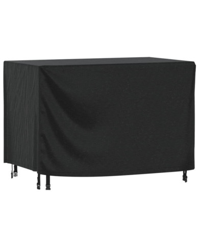 Housse de salon de jardin noir 140x70x90 cm imperméable 420D | Mobilier & Déco