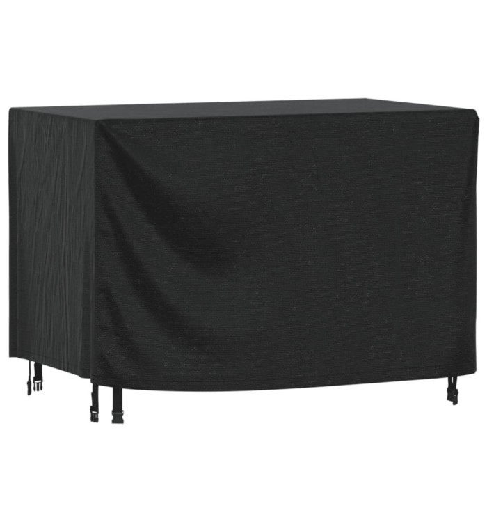 Housse de salon de jardin noir 140x70x90 cm imperméable 420D | Mobilier & Déco