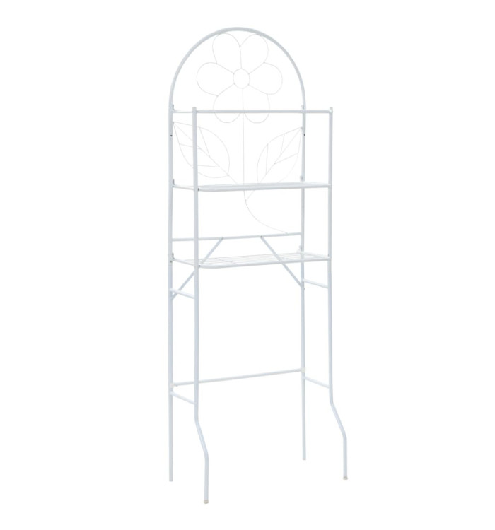Étagère de toilette Blanc 60x33x174 cm | Mobilier & Déco