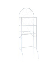 Étagère de toilette Blanc 60x33x174 cm | Mobilier & Déco