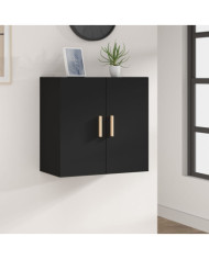 Armoire murale Noir 60x30x60 cm Bois d'ingénierie | Mobilier & Déco