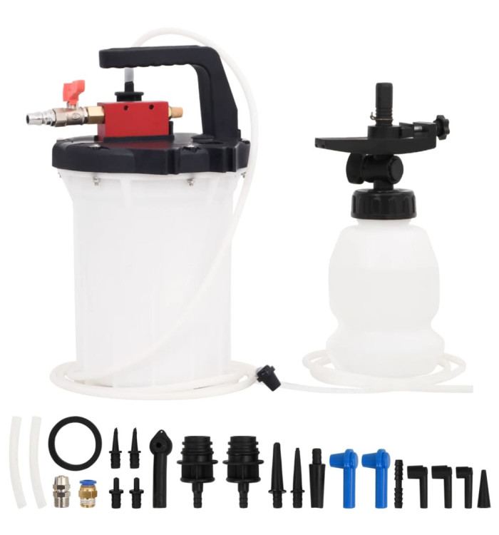 Purgeur de frein blanc et noir 3 L | Mobilier & Déco