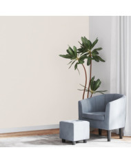 Papier peint 3D couleur unie beige 10x0,53 m non tissé | Mobilier & Déco