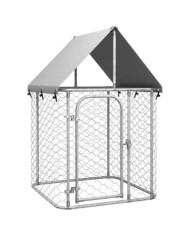 Chenil extérieur avec toit 100x100x150 cm | Mobilier & Déco