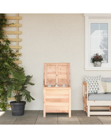 Boîte de rangement de jardin 50x49x56,5 cm bois massif de sapin | Mobilier & Déco