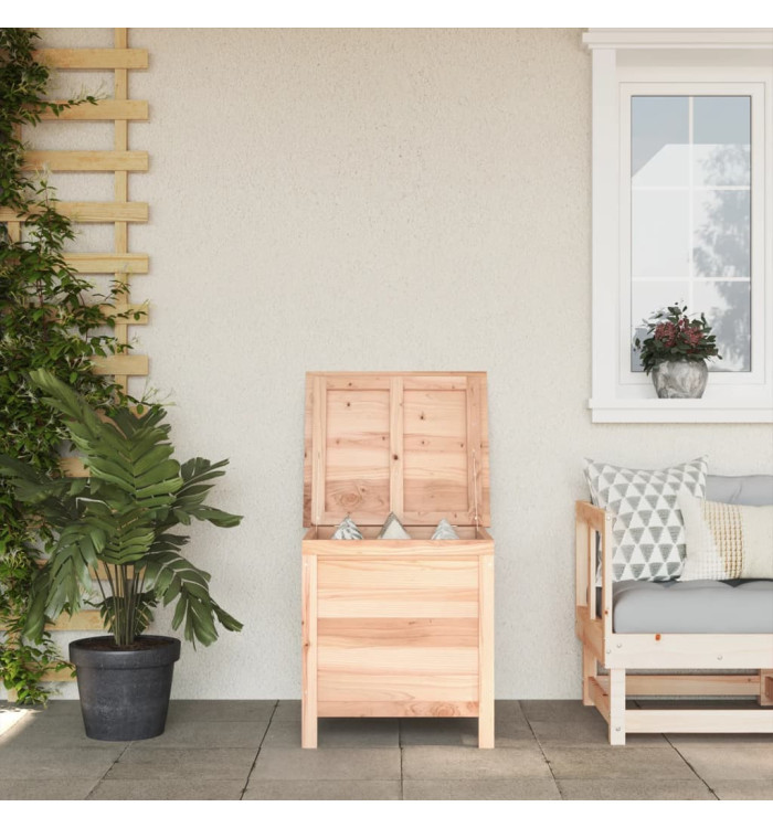 Boîte de rangement de jardin 50x49x56,5 cm bois massif de sapin | Mobilier & Déco