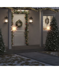 Lumière de Noël avec piquet LED pliable blanc 57 cm | Mobilier & Déco