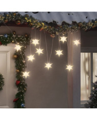 Lumière de Noël 10 LED blanc 10 cm | Mobilier & Déco
