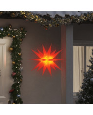Lumière de Noël avec LED pliable rouge 57 cm | Mobilier & Déco