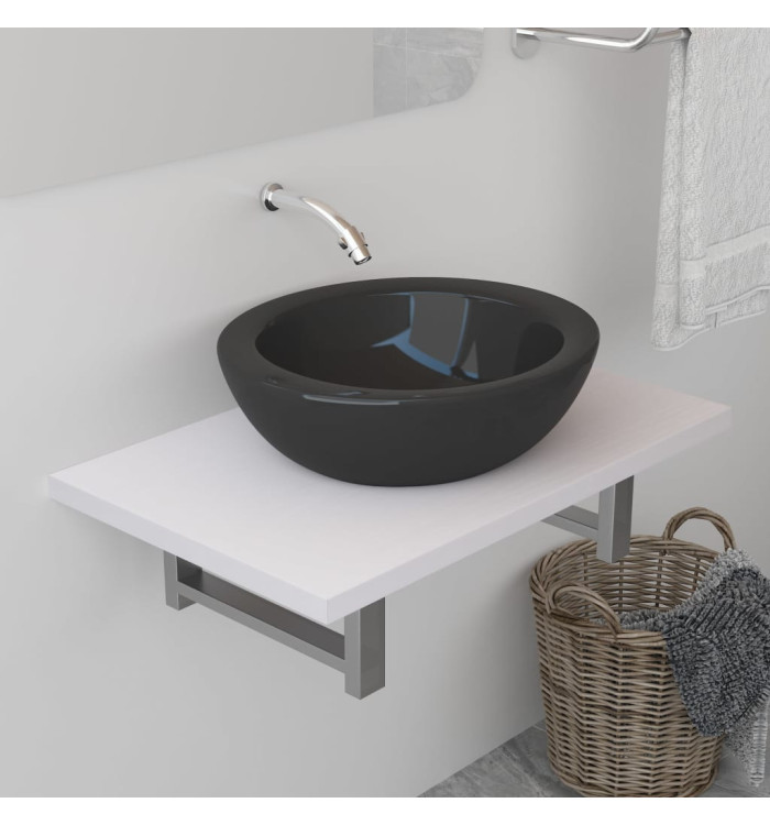Meuble de salle de bain Blanc 60x40x16,3 cm | Mobilier & Déco