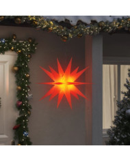 Lumière de Noël avec LED pliable rouge 100 cm | Mobilier & Déco