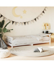 Cadre de lit pour enfants blanc 80x200 cm bois de pin massif | Mobilier & Déco