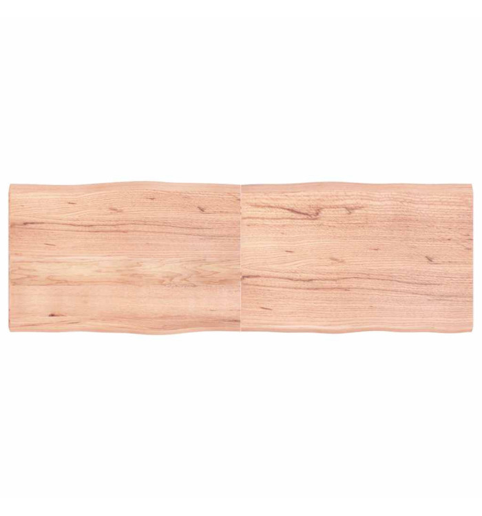 Dessus de table bois massif traité bordure assortie | Mobilier & Déco