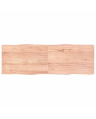 Dessus de table bois massif traité bordure assortie | Mobilier & Déco
