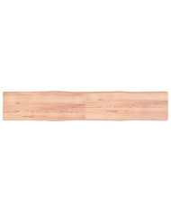 Dessus de table bois massif traité bordure assortie | Mobilier & Déco