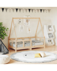 Cadre de lit pour enfant 70x140 cm bois de pin massif | Mobilier & Déco