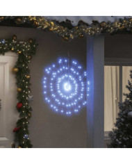 Étoile rayonnante de Noël 140 LED 4 pcs blanc froid 17 cm | Mobilier & Déco