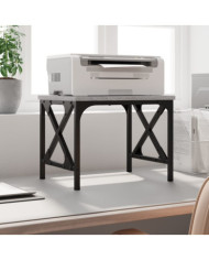 Support d'imprimante sonoma gris 40x30x31 cm bois d'ingénierie | Mobilier & Déco