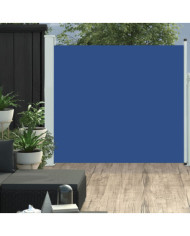 Auvent latéral rétractable de patio 170x300 cm Bleu | Mobilier & Déco