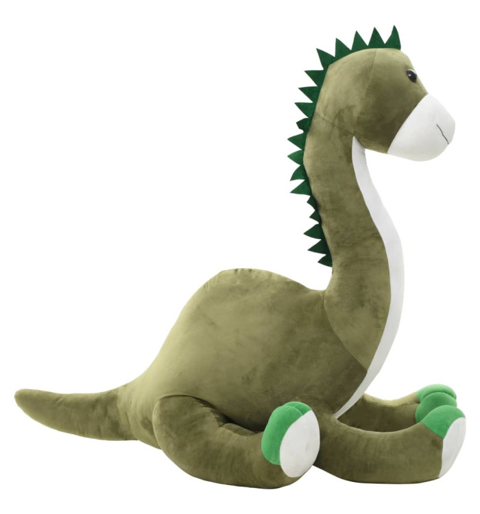 dinosaure brontosaure en peluche Vert | Mobilier & Déco