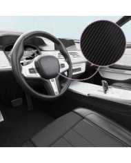Films 4D de voiture 2 pcs Noir 100x150 cm+50x150 cm | Mobilier & Déco