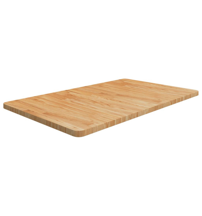 Comptoir de salle de bain Marron clair 100x60x2,5cm Bois traité | Mobilier & Déco