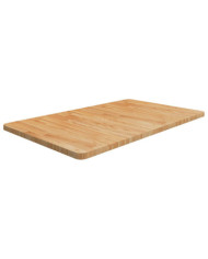 Comptoir de salle de bain Marron clair 100x60x2,5cm Bois traité | Mobilier & Déco